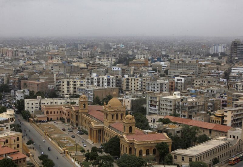 A view of the city skyline is pictured in Karachi September 3, 2013. REUTERS/Stringer