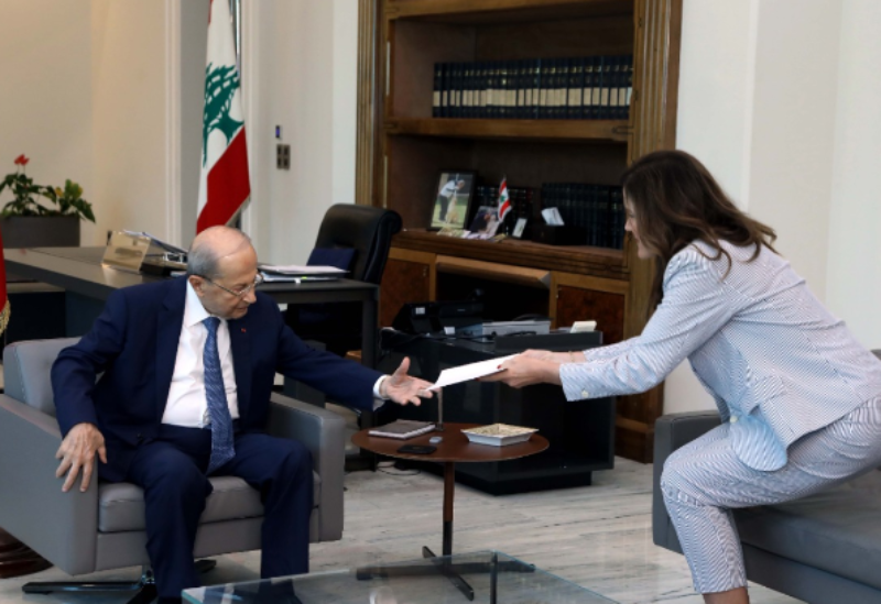 US ambassador Shea submits written proposal to president Aoun on maritime talks