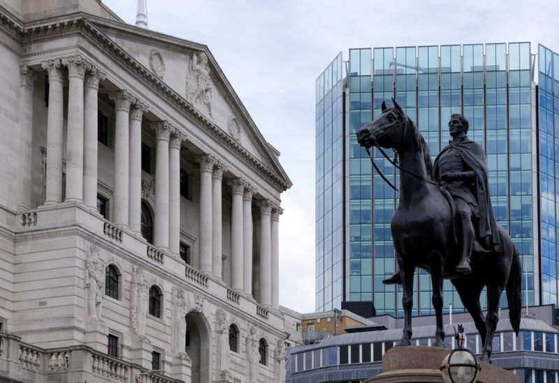 A general view of the Bank of England (BoE) building in London, Britain, August 4, 2022. REUTERS/Maja Smiejkowska