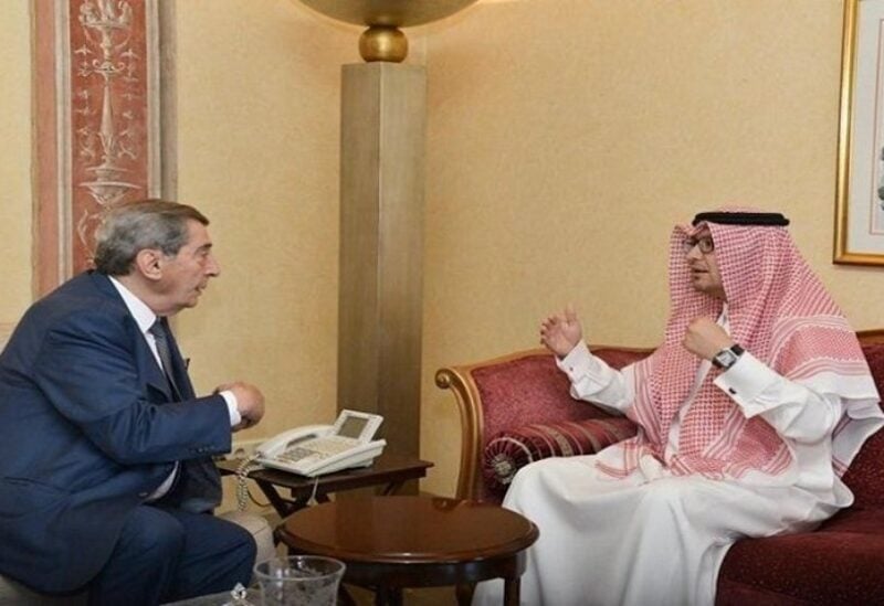Saudi Ambassador Walid Bukhari pays visit to Elie Ferzli