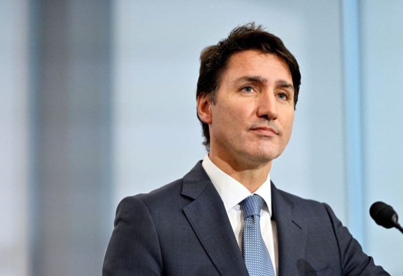 Canada's Prime Minister Justin Trudeau looks on as he speaks at a news conference addressing the handgun sales freeze, in Surrey, British Columbia, Canada October 21, 2022. REUTERS/Jennifer Gauthier