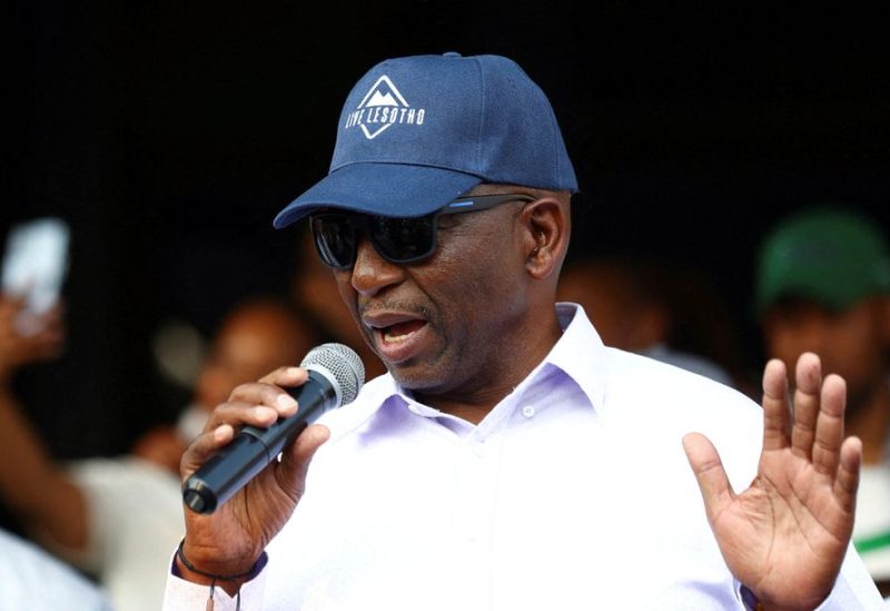 Sam Matekane, leader of Lesotho's Revolution For Prosperity (RFP) political party. REUTERS/Siphiwe Sibeko