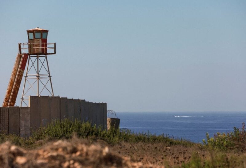 A deserted post for the Lebanese army is seen in Naqoura, near the Lebanese-Israeli border, southern Lebanon, October 6, 2022. REUTERS/Aziz Taher/File Photo