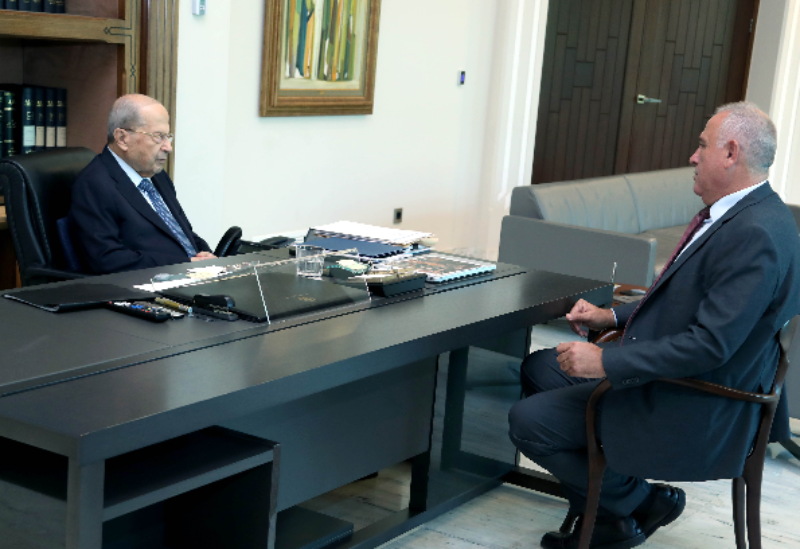 President Aoun follows up on developments related to Lebanon’s remarks regarding American mediator’s offer