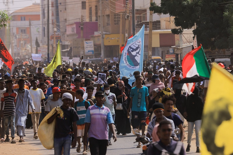 Thousands Protest In Sudan To Demand Civilian Rule Sawt Beirut International