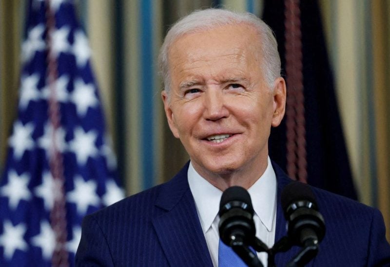 U.S. President Joe Biden discusses the 2022 U.S. midterm election results during a news conference in the State Dining Room at the White House in Washington, U.S., November 9, 2022. REUTERS/Tom Brenner