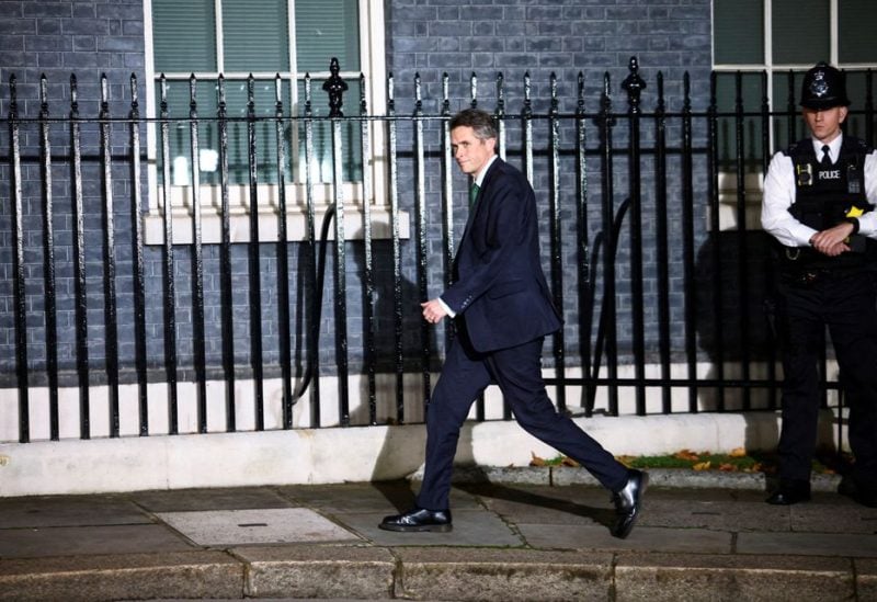 Gavin Williamson walks outside Number 10 Downing Street in London, Britain, October 25, 2022. REUTERS/Henry Nicholls