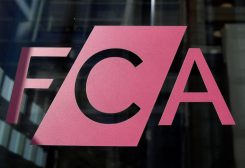 Signage is seen for the FCA (Financial Conduct Authority), the UK's financial regulatory body, at their head offices in London, Britain March 10, 2022. REUTERS/Toby Melville/Files