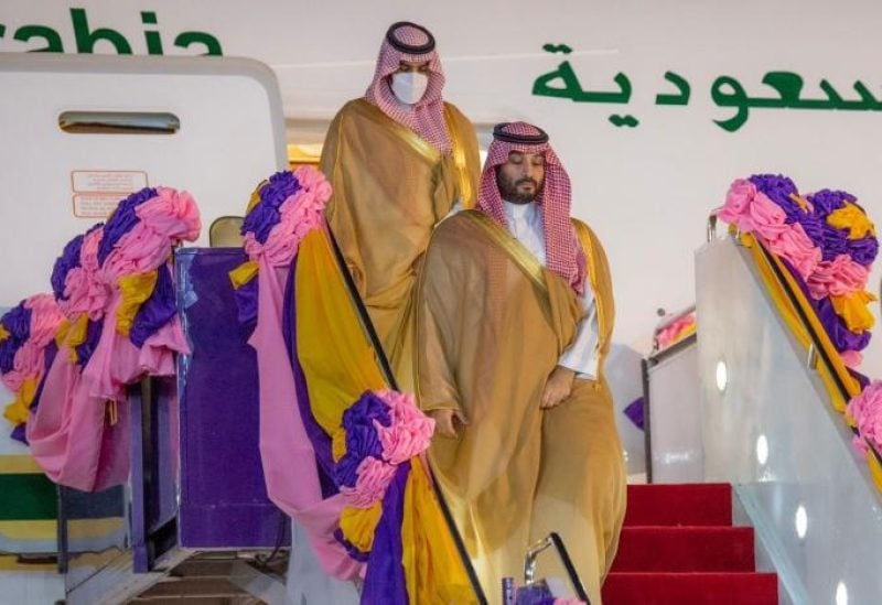 The Crown Prince upon his arrival in Bangkok. SPA