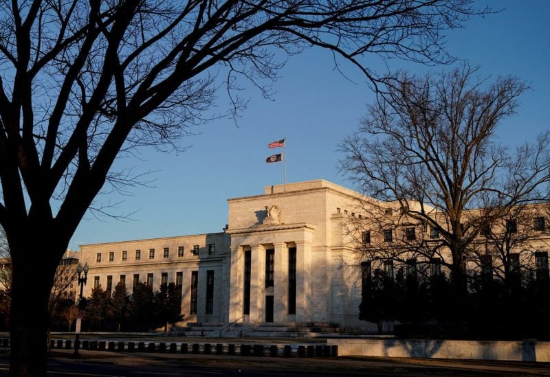 Federal Reserve building is seen before the Federal Reserve board is expected to signal plans to raise interest rates in March as it focuses on fighting inflation in Washington, U.S., January 26, 2022. REUTERS