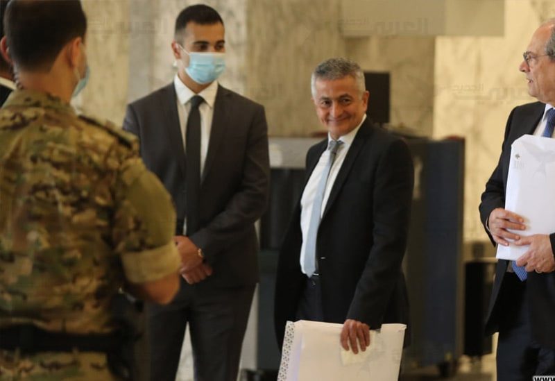 Caretaker Finance Minister Youssef Khalil