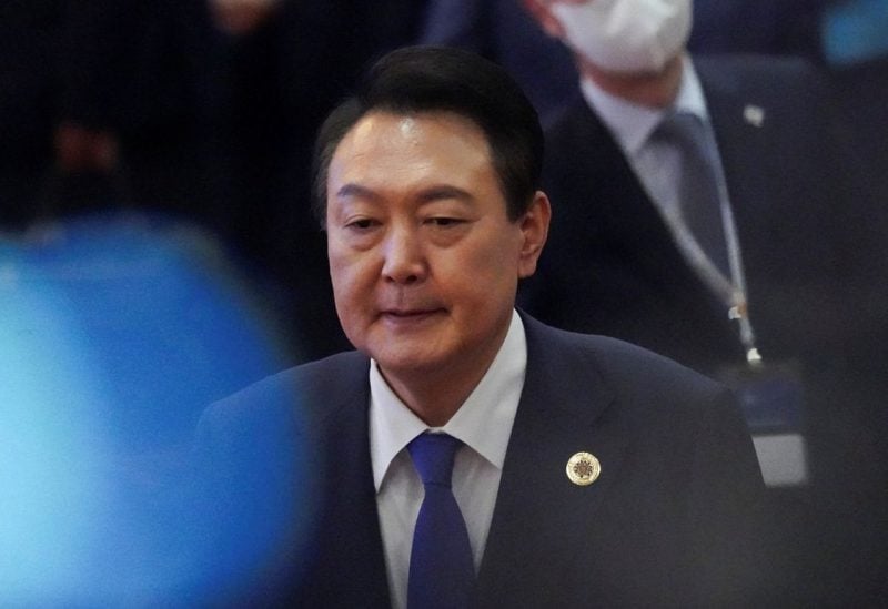 South Korea's President Yoon Suk-yeol attends the ASEAN summit held in Phnom Penh, Cambodia November 11, 2022. REUTERS/Cindy Liu