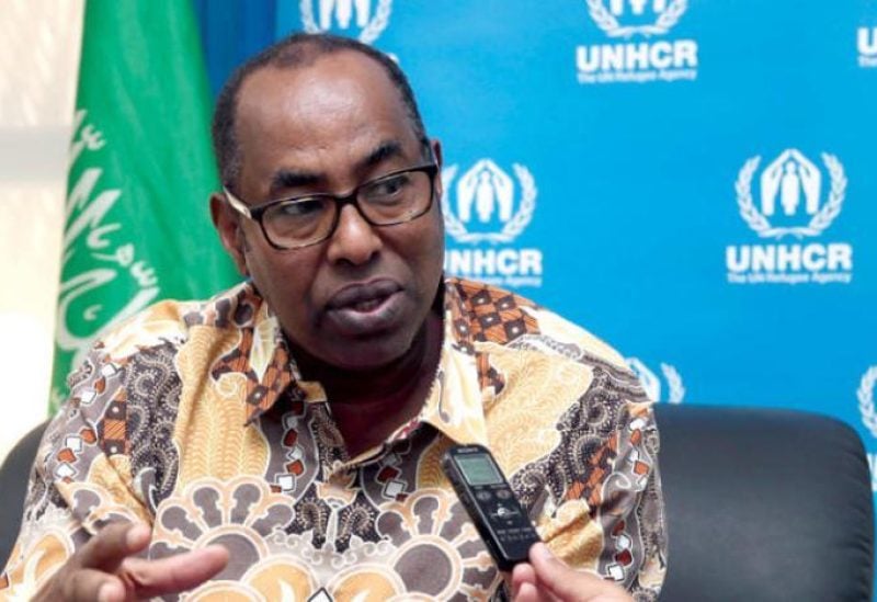 UNHCR Special Envoy for the Horn of Africa Mohammed Abdi Affey speaks with Asharq Al-Awsat in the interview (Saad al-Anzi)