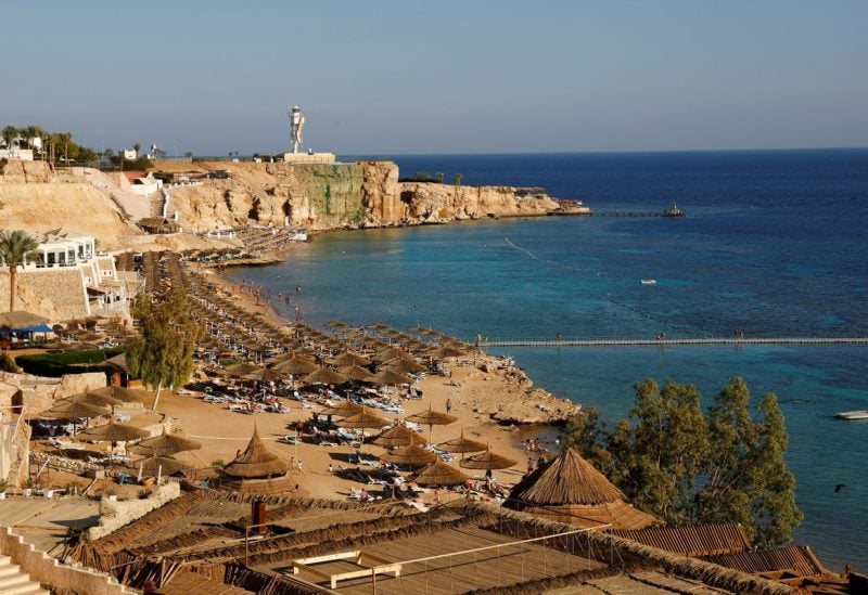 A view shows a beach destination Sharm el-Sheikh during the COP27 climate summit in Sharm el-Sheikh, Egypt November 12, 2022. REUTERS/Thaier Al-Sudani