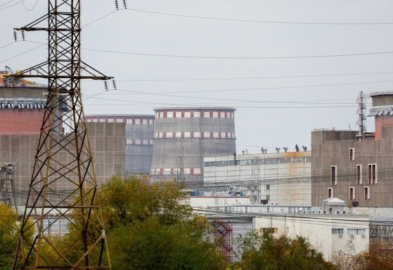 FILE PHOTO: A view shows the Zaporizhzhia Nuclear Power Plant in the course of Russia-Ukraine conflict outside Enerhodar in the Zaporizhzhia region, Russian-controlled Ukraine, October 14, 2022. REUTERS/Alexander Ermochenko/File Photo