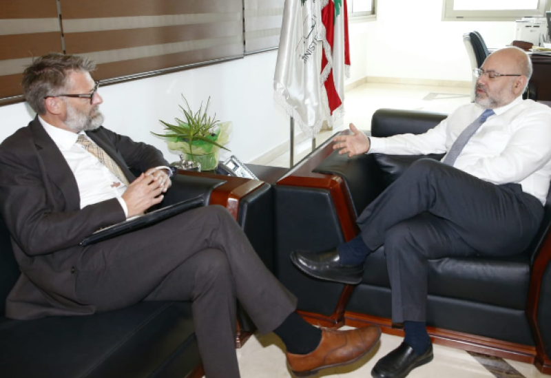 Abiad discusses health cooperation with Danish ambassador