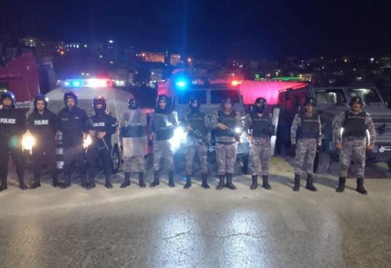 Jordanian security forces. Photo: General Security Directorate