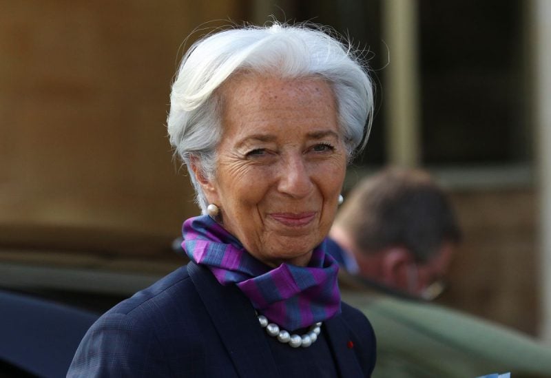 President of European Central Bank Christine Lagarde arrives for a meeting with Cypriot President Nicos Anastasiades at the Presidential Palace in Nicosia, Cyprus March 30, 2022. REUTERS/Yiannis Kourtoglou