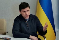 Mykhailo Podolyak, a political adviser to Ukraine's President Volodymyr Zelenskiy, speaks during an interview with Reuters, amid Russia's attack on Ukraine, in Kyiv, Ukraine November 2, 2022. REUTERS