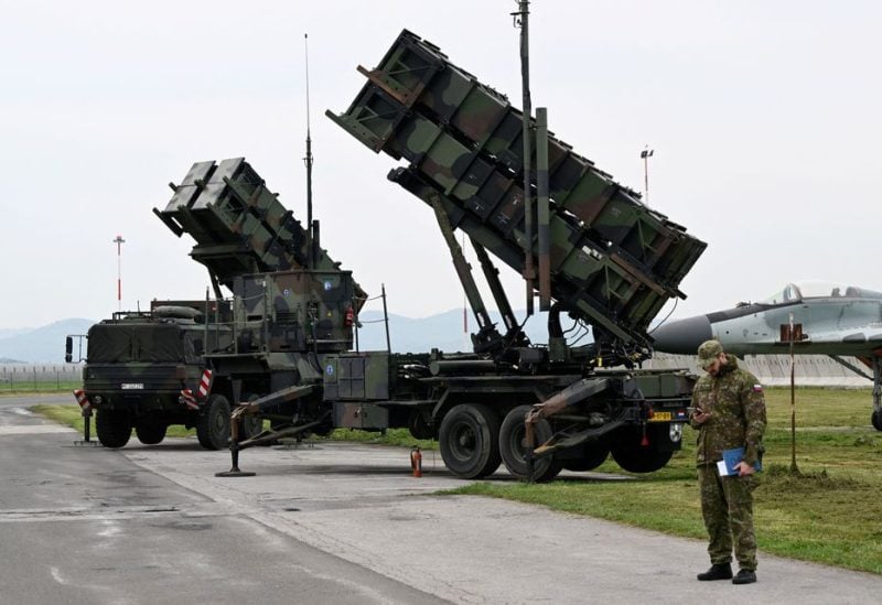 Patriot missile defence system is seen at Sliac Airport, in Sliac, near Zvolen, Slovakia, May 6, 2022. REUTERS