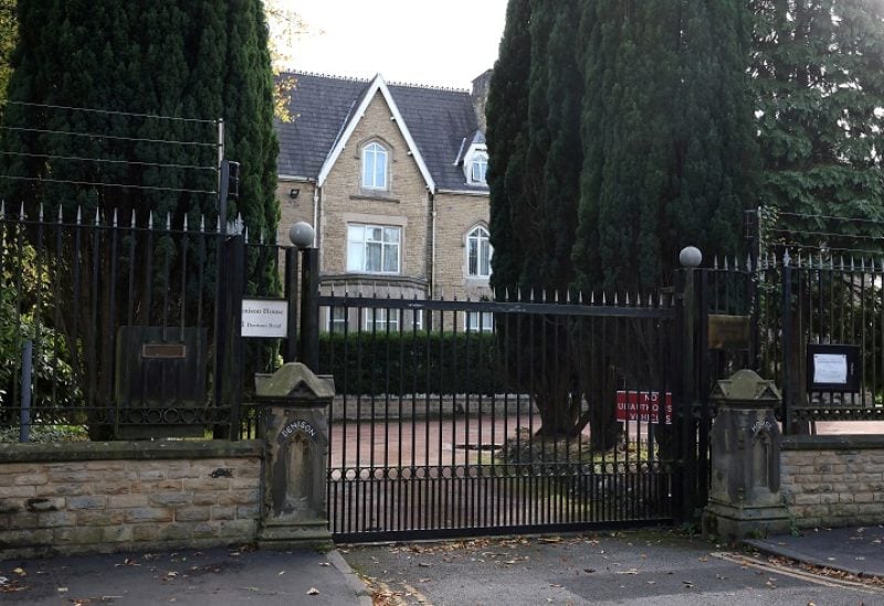 FILE PHOTO: General view of the Chinese Consulate General in Manchester, Britain, October 17, 2022. REUTERS/Phil Noble/File Photo