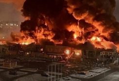 Moscow mall fire Reuters