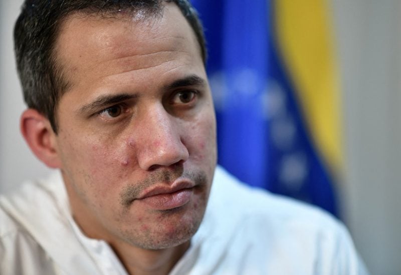 FILE PHOTO: Venezuelan opposition leader Juan Guaido speaks during an interview with Reuters, in Caracas, Venezuela, December 6, 2022. REUTERS/Gaby Oraa/File Photo