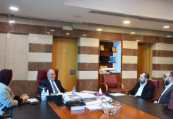 Halabi discusses educational needs with MPs Kheir, Pakradounian