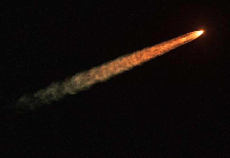 FILE PHOTO: NASA's next-generation moon rocket, the Space Launch System (SLS) rocket with the Orion crew capsule, lifts off from launch complex 39-B on the unmanned Artemis 1 mission to the moon, seen from Sebastian, Florida, U.S. November 16, 2022. REUTERS/Joe Rimkus Jr./File Photo