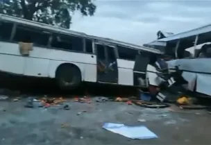 More than 30 dead in bus collision in central Senegal