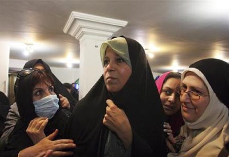 Faezeh Rafsanjani (Reuters)