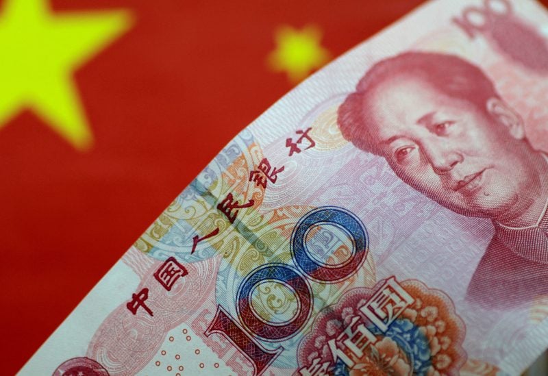 A China yuan note is seen in this illustration photo May 31, 2017. REUTERS