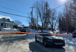 Police in the Montreal suburb of Laval cordoned off the area near the nursery
