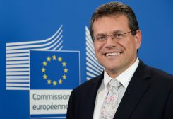 Portrait of Maros Sefcovic, Vice-President of the EC in charge of the Energy Union