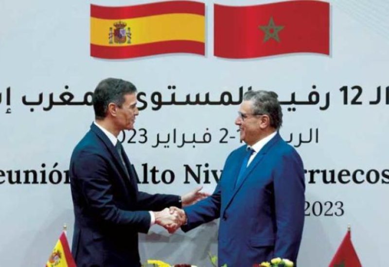 Moroccan prime minister with his Spanish counterpart (DPA)