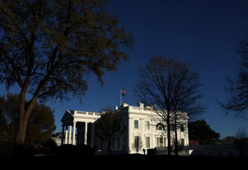 A view of the White House in the late afternoon in Washington, U.S., March 8, 2023. REUTERS