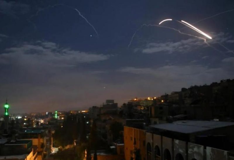 An Israeli strike on Damascus