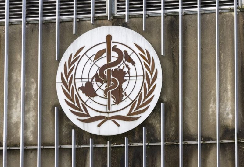A logo is pictured at the World Health Organisation (WHO) in Geneva, Switzerland, December 14, 2022. REUTERS