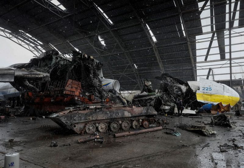 Ukraine detains officials over destruction of famous plane at start of war - REUTERS