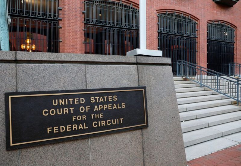 The United States Court of Appeals for the Federal Circuit is seen in Washington, D.C., U.S., August 30, 2020. REUTERS