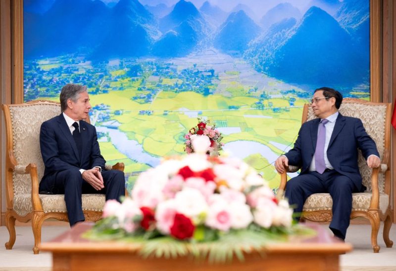 U.S. Secretary of State Antony Blinken meets with Vietnamese Prime Minister Pham Minh Chinh - REUTERS