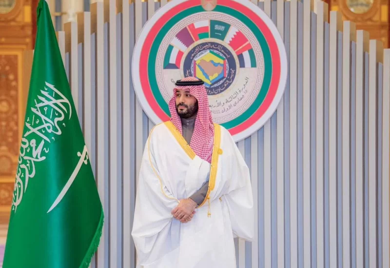 Saudi Crown Prince Mohammed Bin Salman attends the China-Arab summit in Riyadh, Saudi Arabia December 9, 2022. Saudi Press Agency/Handout via REUTERS