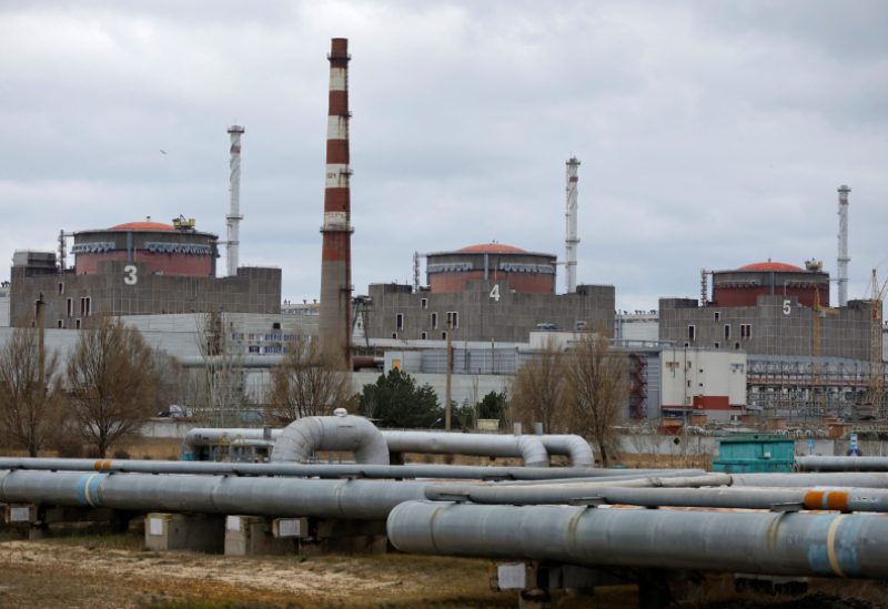 A view shows the Zaporizhzhia Nuclear Power Plant in the course of Russia-Ukraine conflict outside Enerhodar in the Zaporizhzhia region, Russian-controlled Ukraine, March 29, 2023. REUTERS/Alexander Ermochenko