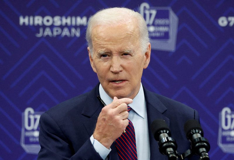 U.S President Joe Biden speaks during a news conference following the Group of Seven (G-7) leaders summit in Hiroshima, Japan, on Sunday, May 21, 2023. Kiyoshi Ota/Pool via REUTERS/File Photo