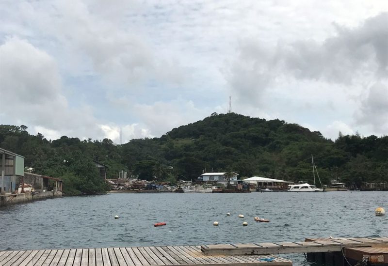 A view of seaside in Koror, Palau August 5, 2018. Picture taken August 5, 2018. REUTERS