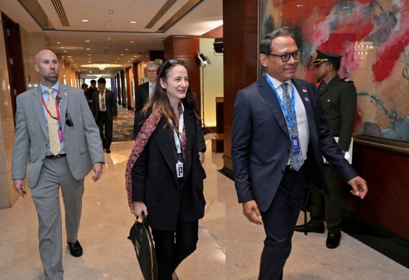 U.S. Director of National Intelligence Avril Haines attends the 20th IISS Shangri-La Dialogue in Singapore June 2, 2023. REUTERS/Caroline Chia/File Photo
