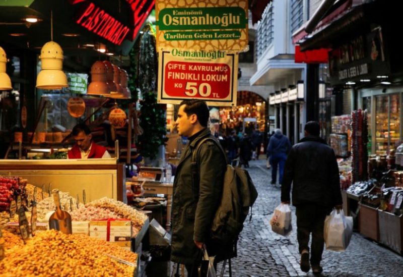 A customer shops in Istanbul, Turkey, January 19, 2023. REUTERS