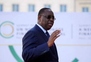 Senegal's President Macky Sall arrives for the closing session of the New Global Financial Pact Summit, Friday, June 23, 2023 in Paris, France. Lewis Joly/Pool via REUTERS/File Photo