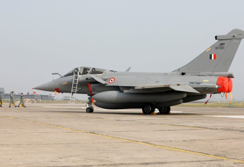 Rafale fighter jet is seen parked on the tarmac during its induction ceremony at an air force station in Ambala, India, September 10, 2020. REUTERS/Adnan Abidi/File photo/File Photo
