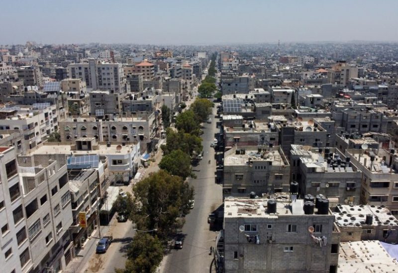 A general view of Gaza City, July 16, 2023. REUTERS/Mohammed Salem